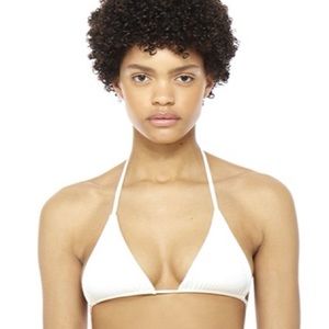 AEXAE BIKINI TOP- WHITE